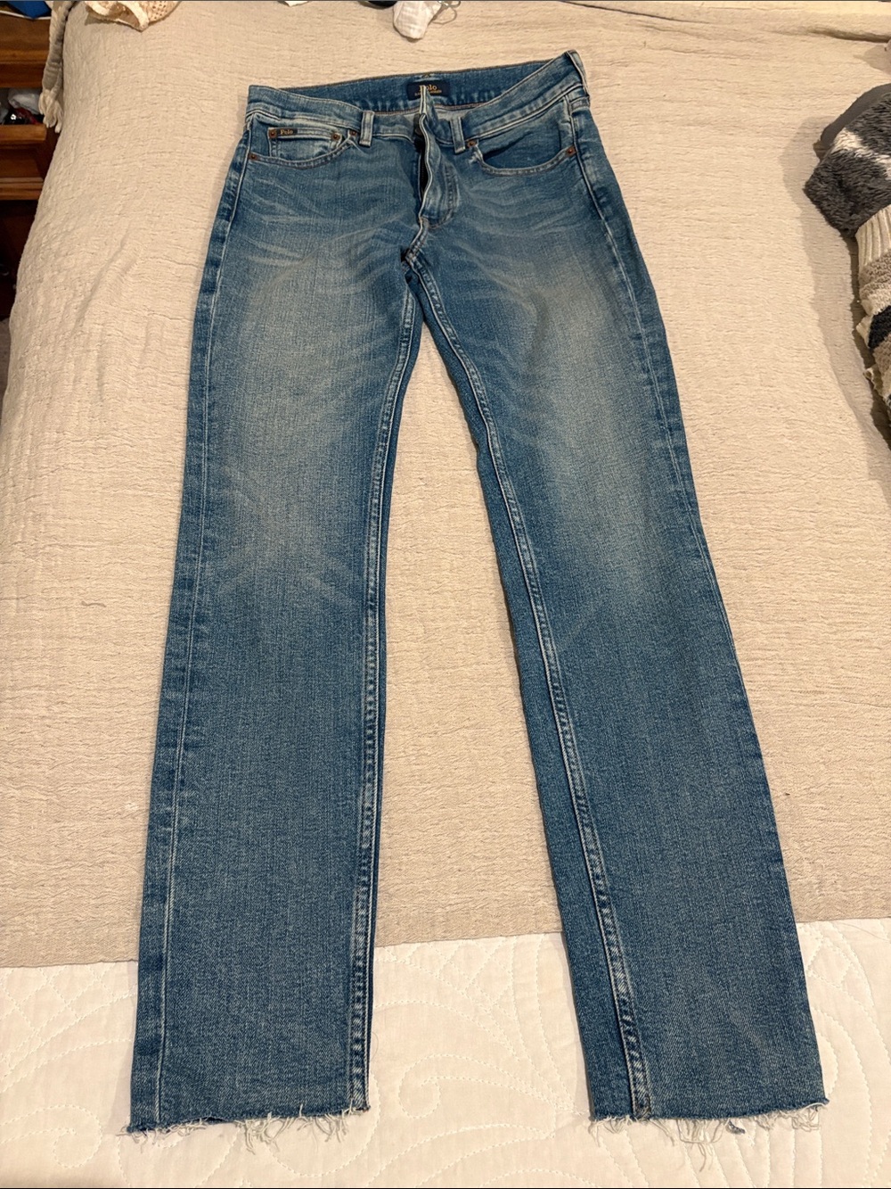 POLO RALPH LAUREN Tompkins Mid Rise Skinny Jeans